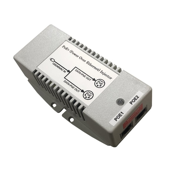 120/240Vac In, Dual 56Vdc 802.3Af/At Out 50W